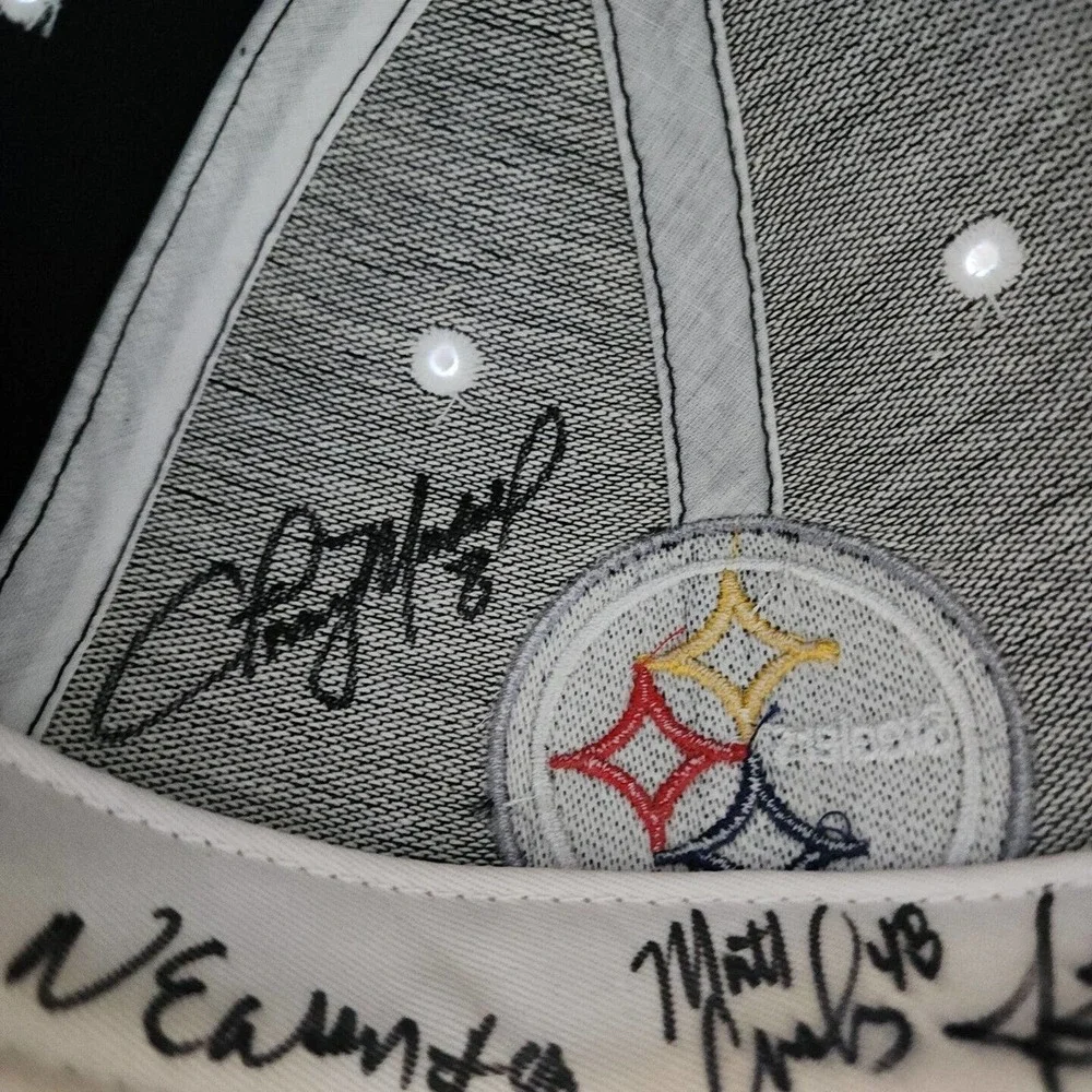 Pittsburgh Steelers 2004 Training Camp Hat Cap Signed St. Vincent College - Picture 4 of 4